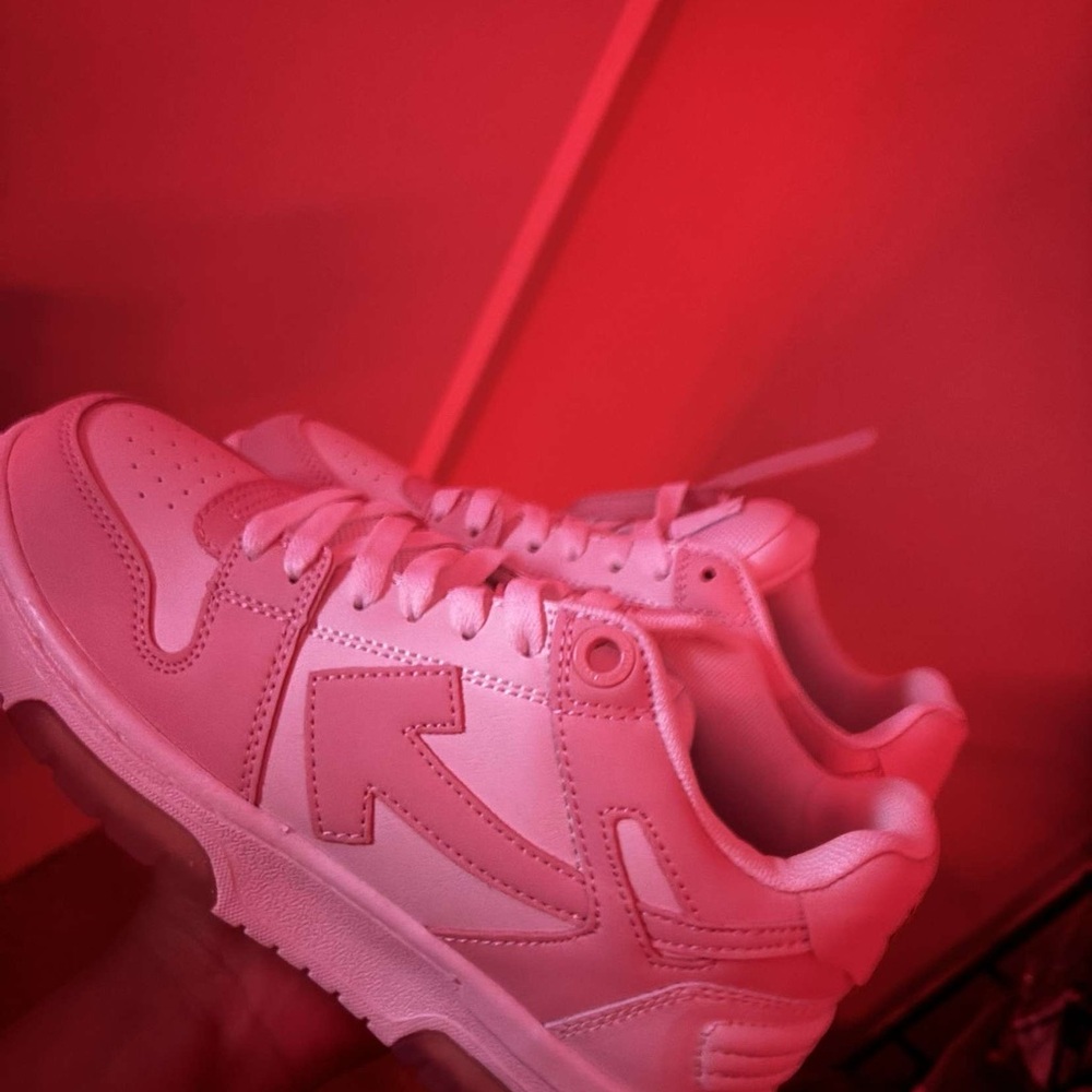 Off-White White Sneakers with Chunky Sole Design